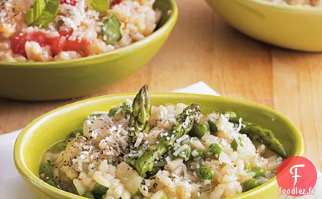Risotto aux Légumes de Printemps