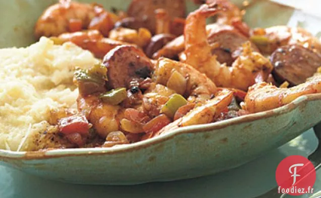 Crevettes et Saucisses du Sud Profond