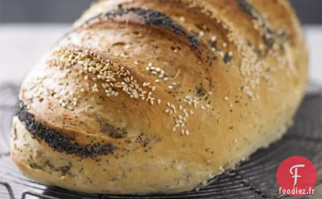 Fleur de graines de sésame, de tournesol et de pavot