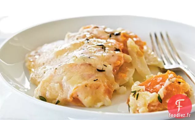 Gratin de Patates Douces et de Butternut