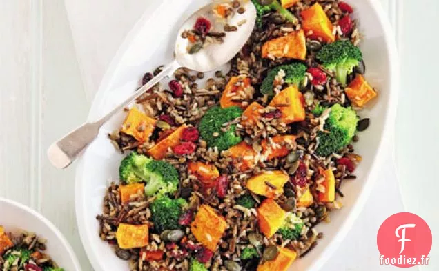 Salade de courge musquée