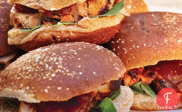 Sandwichs Au Filet de Porc Grillé