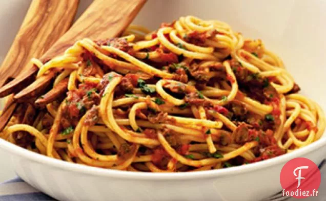 Spaghettis rapides aux palourdes