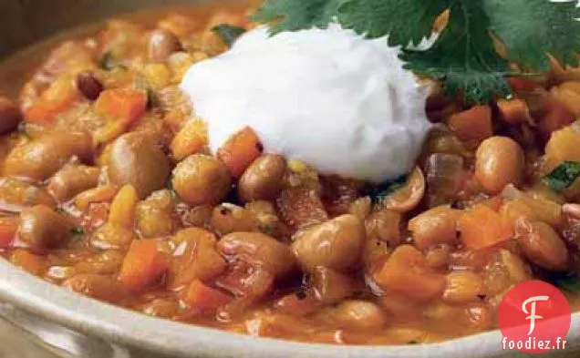 Curry de Soja Jaune Épicé, de Lentilles et de Carottes