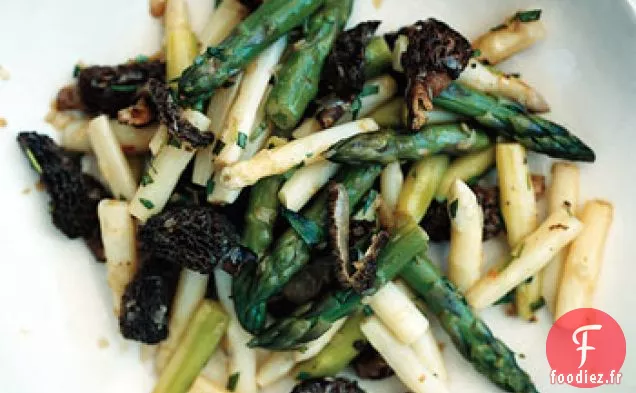 Asperges aux Morilles et Estragon