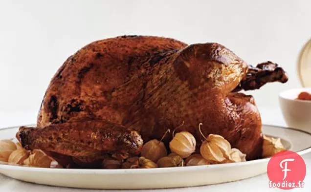 Dinde Glacée à l'Érable avec Sauce