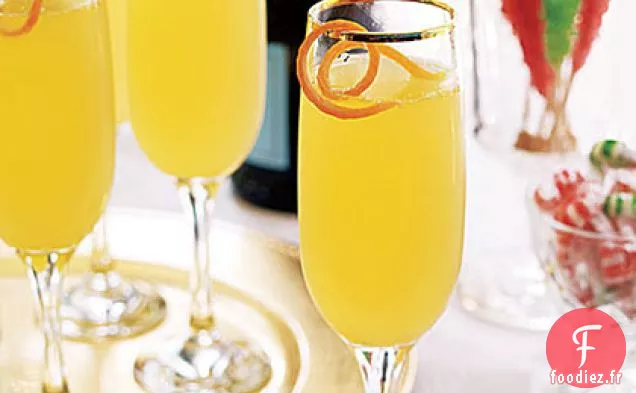 Cocktails au Champagne aux Agrumes