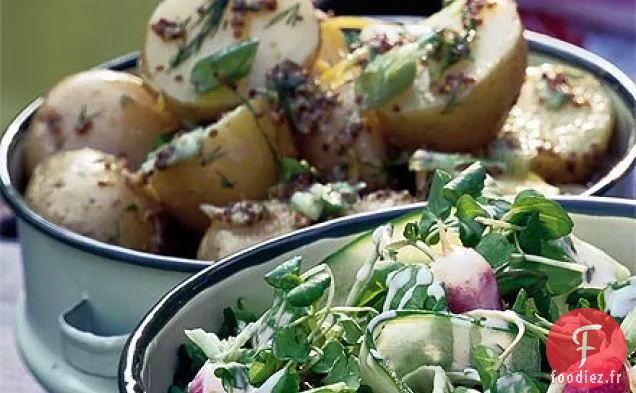 Salade de pommes de terre à la moutarde