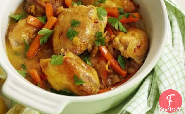 Tajine de poulet facile