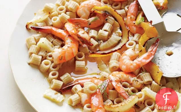 Ditalini de Crevettes et Fenouil Rôti