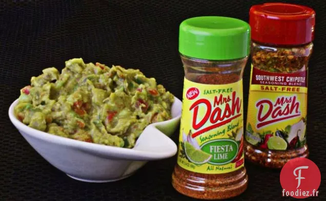 Guacamole de Chipotle et de Citron Vert Sain Et Sans Sel