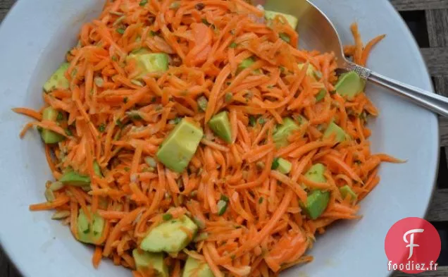 Salade De Carottes À L'Avocat