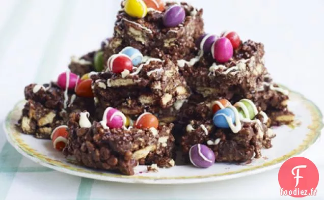 Gâteau au chocolat croustillant