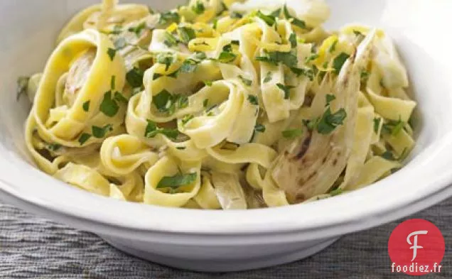 Tagliatelles crémeuses au fenouil