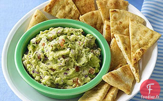 Guacamole aux Chips de Cumin