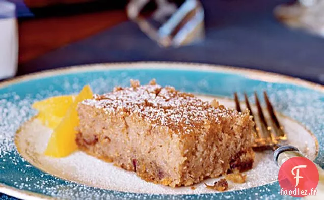 Gâteau à l'Orange, aux Dattes et aux Noix