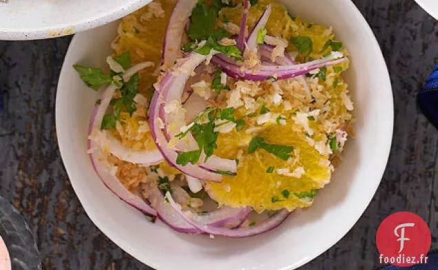 Salade orange & noix de coco