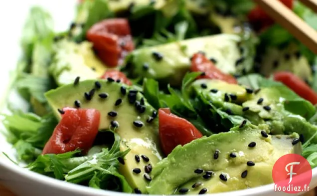 Salade Umeboshi & Avocat