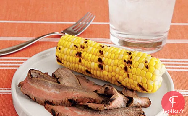 Steak de Flanc au Gingembre et au Soja