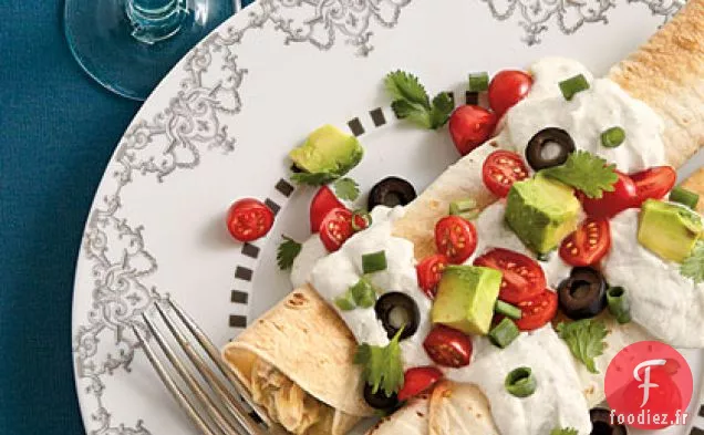Enchiladas au Poulet