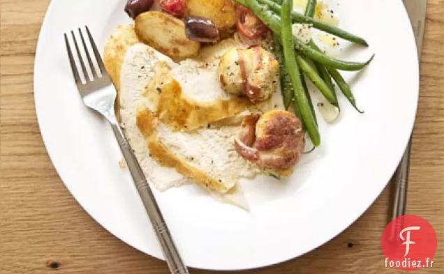Salade tiède de pommes de terre et tomates cerises