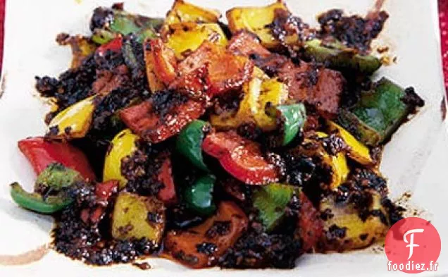 Poivrons aux haricots noirs