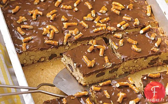Blondes Bretzels aux Pépites de Chocolat