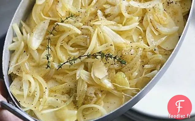 Pommes de terre boulangère