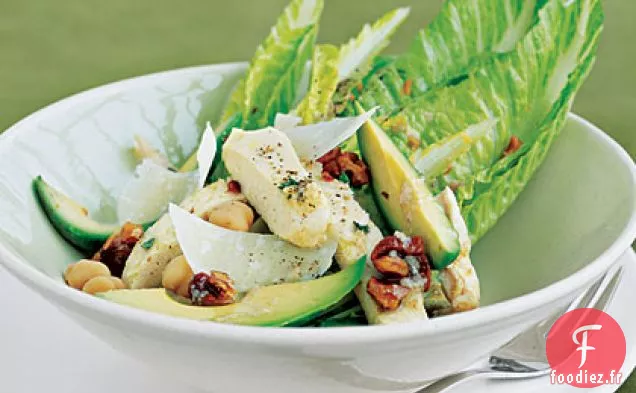 Salade César au Poulet et à l'Avocat