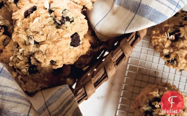 Scones d'Avoine aux Bleuets