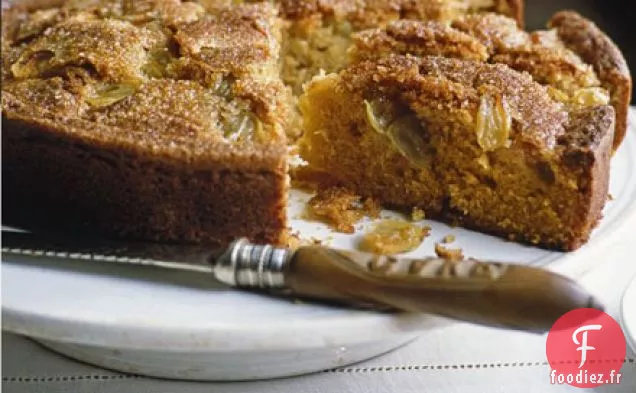 Gâteau aux raisins aux agrumes