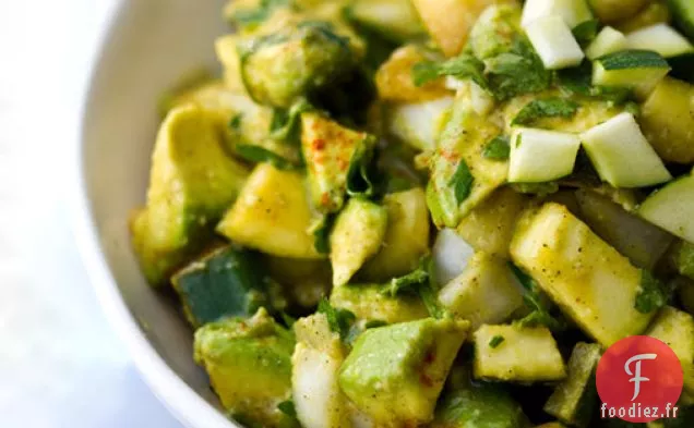 Guacamole De Courgettes Vertes d'Été