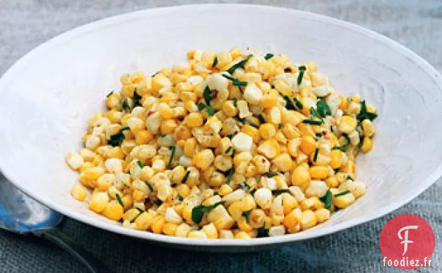 Maïs Grillé aux Herbes