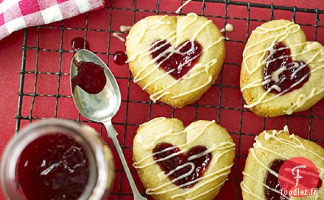 Gouttes de coeur Jammy