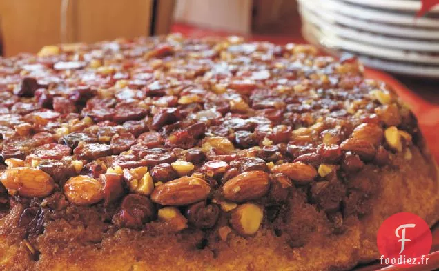 Gâteau à l'envers aux Canneberges