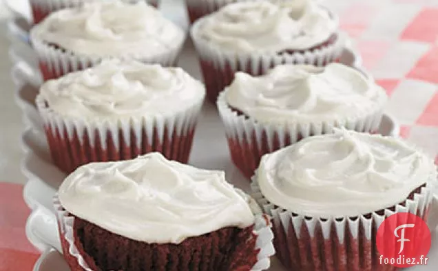 Cupcakes En Velours Rouge