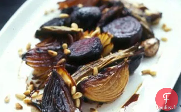 Betteraves, poireaux et oignons