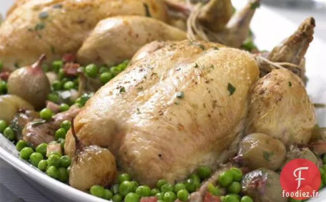 Poulet rôti aux herbes