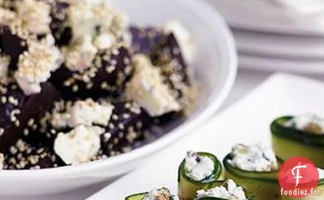 Betterave balsamique au Roquefort