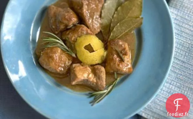 Porc au citron collant