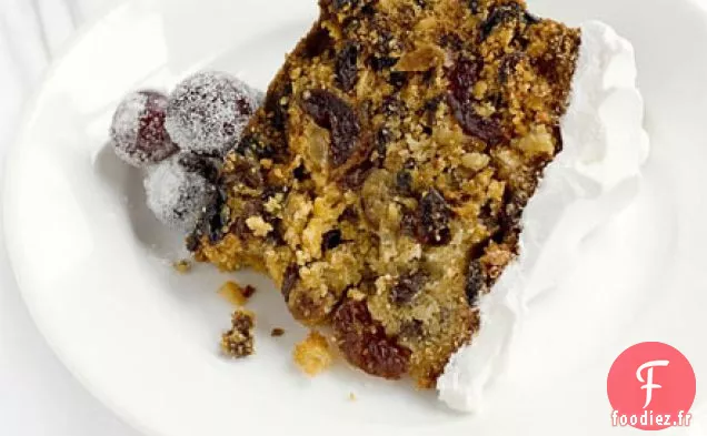Gâteau de Noël au miel et au safran