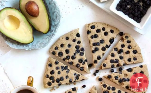Scones À L'Avocat - Végétalien Et Sans Gluten