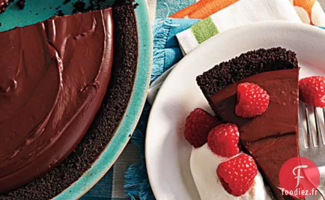 Tarte Au Pouding Au Chocolat Riche