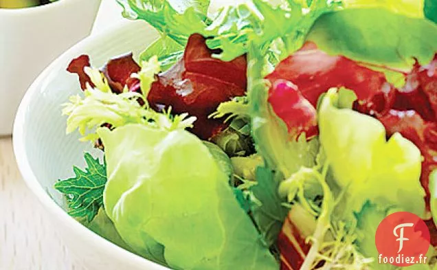 Salade du Jardin de l'École aux Pois Chiches et à l'Avocat