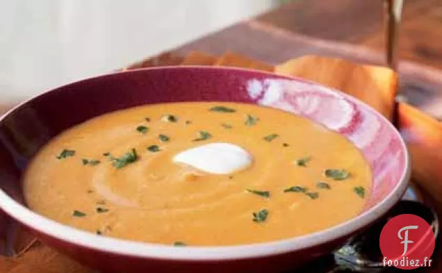 Soupe de Potiron à Pointes