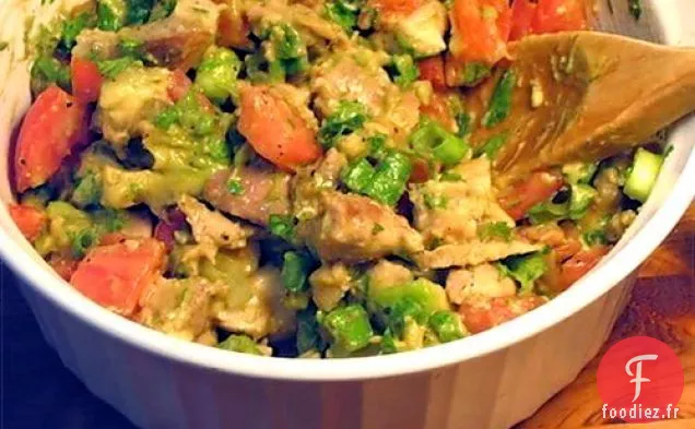Sain et Délicieux: Salade de Poulet à l'Avocat