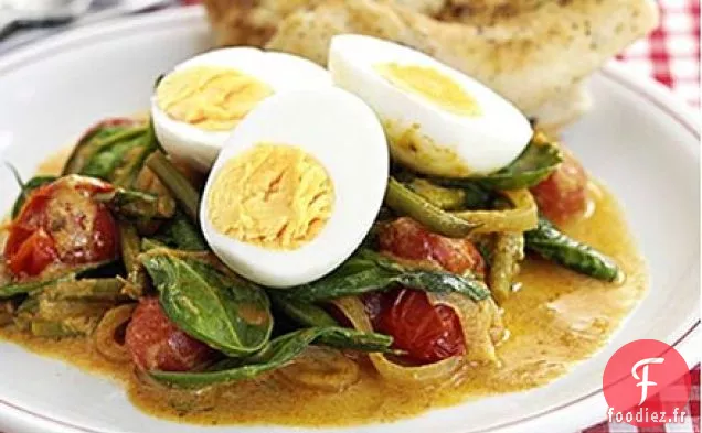 Curry d'oeufs