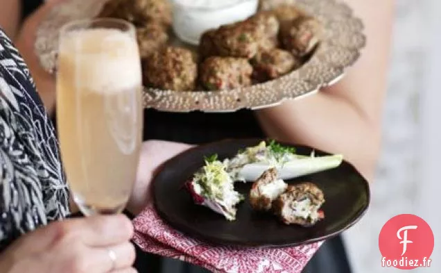 Bulles de canneberge, poire fraîche et cannelle