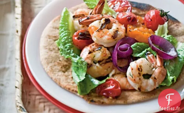Crevettes grillées
