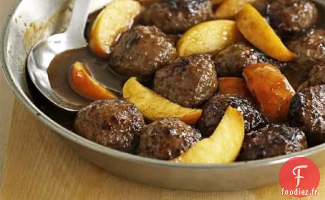 Boulettes de porc fruitées